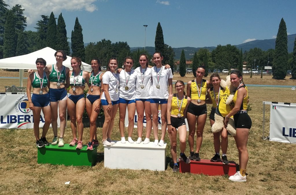 Podium C Ita Libertas 4x100 m relay