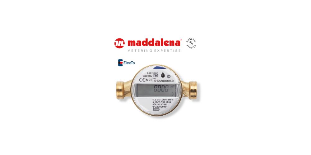 ElecTo SJ contatore acqua con orologeria elettronica