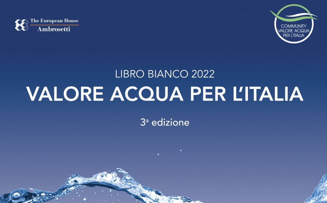 valore acqua 2022 Libro bianco