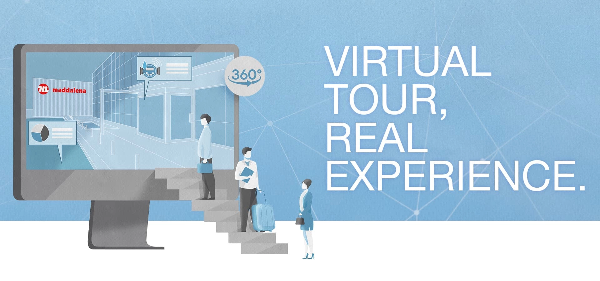 Virtual tour, real experience. immagine sponsorizzata del tour360